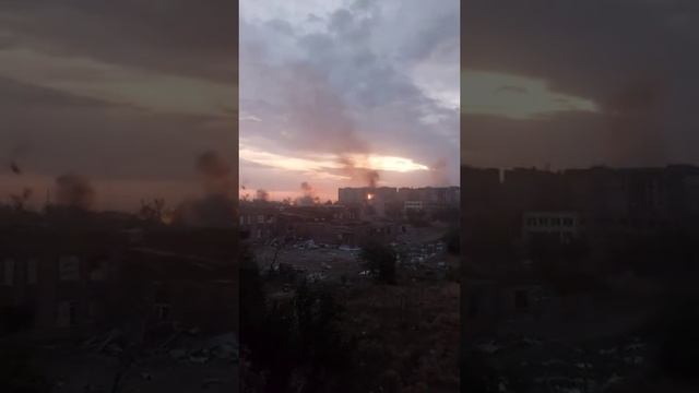 Обстановка в Дзержинске (Торецк).