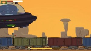 Pico Blast - Trouble in the Train-Yard [1080P/60FPS] | Playing on newgrounds ( mini game )