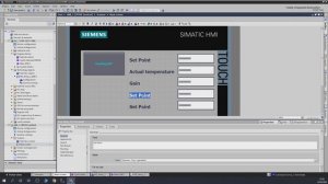 How to create and add Siemens PID temperature control/read screen on TP700 Simatic comfort panel.