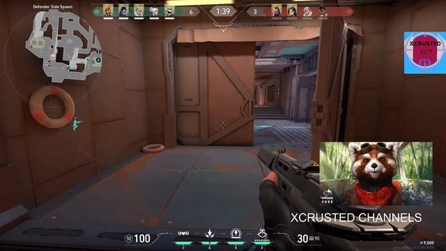 xcrusted channels Live Stream VALORANT смотреть онлайн