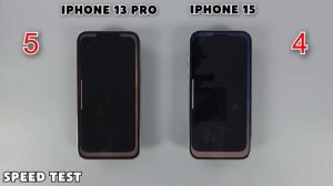 iPhone 15 vs iPhone 13 Pro | Speedtest & Camera Comparison