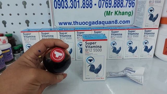 THUỐC NUÔI SUPER VITAMINA B12-5500 HÀNG VỪA CẬP BẾN PHỤC VỤ AE GẦN XA 0769888796 - 0903301898 KHANG смотреть онлайн