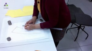 Создание лекала воротника-шальки