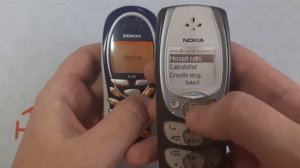 Nokia 2300 vs Siemens A50 Incoming Call