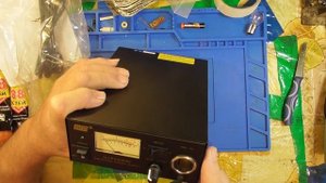 Распаковка. Блок питания QJE, 13,8 В, 30 А, PS30SWI, импульсный для трансивера