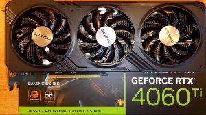 Видеокарта GIGABYTE GeForce RTX 4060 Ti GAMING OC 16G Шум без нагрузки Температура GPU 29 °C
