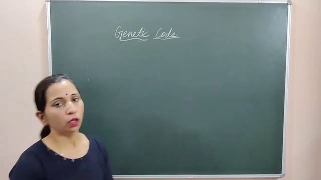 MOLECULAR BASIS OF INHERITANCE - GENETIC CODE