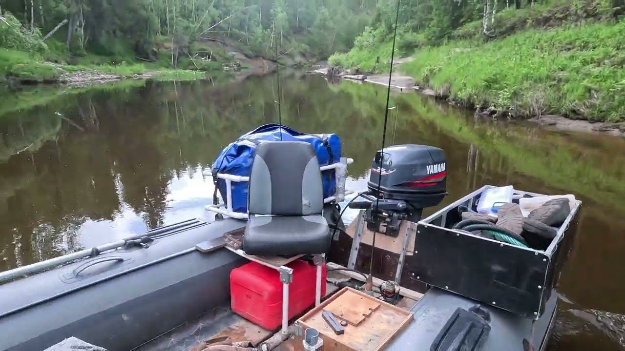 Спуск домой на водомете. Рыбалка на хариуса смотреть онлайн