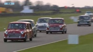 Best start of a Mini race ever_ Goodwood race track