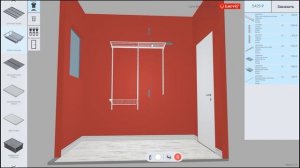 Видеоинструкция к 3d-конструктору гардеробной системы Larvij