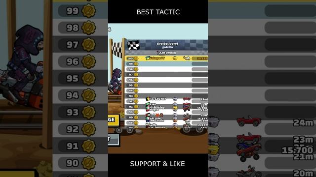 ⚠️ NEW Community Showcase ⚠️ (Tire Delivery!) - Hill Climb Racing 2 #shorts #hcr2