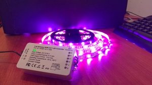 Gledopto Zigbee RGB+CCT Led Controller with zigbee2mqtt and Home Assistant