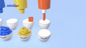 Яйца с сюрпризом Учим цвета Surprise eggs Развивающий мультик для детей