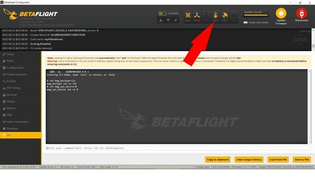 Magnetometer/compass - hardware connection, full software setup, and calibration in Betaflight