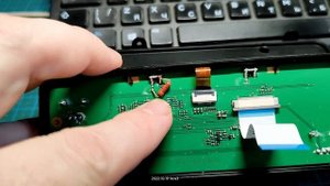 TYT MD 9600. White screen, repair.