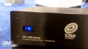 CEDIA 2015: Torus Power Intros Small TOT AVR Isolation Transformer and Voltage Regulation System