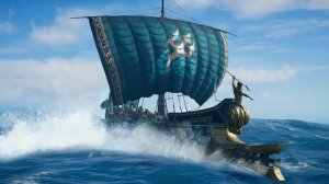 Парусник - Кредо Ассасинов | Boat On The Sea / Assassins Creed Odyssey - Живые Обои