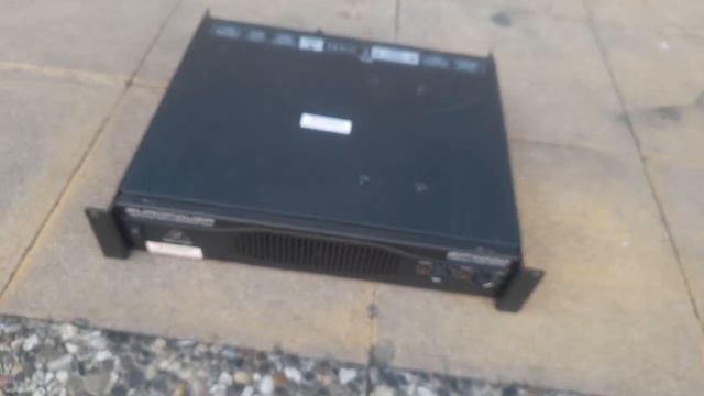 Behringer EUROPOWER EP 4000 Power Amplifier 2x2000 Watt By DJ MAD SOUND LIGHT SYSTEM MARMARİS TÜRK
