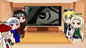 Hokages reagindo ao rap do Kurama