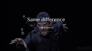 Same difference