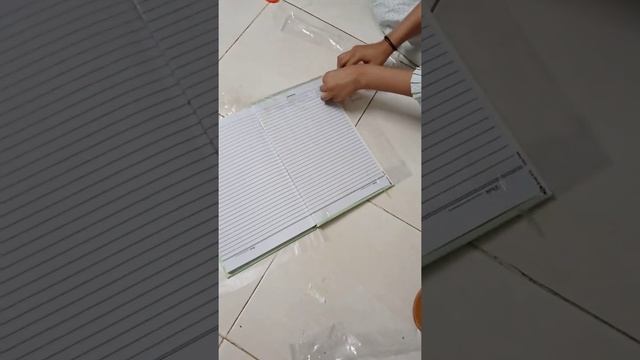 How to cover register with plastic sheet.