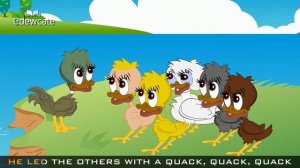 Edewcate english rhymes - Six little ducks that I once knew