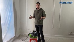 ПОЛНЫЙ ОБЗОР! Аккумуляторный безвоздушный окрасочный аппарат (бункерного типа) PAINT.PROF PS-1400.