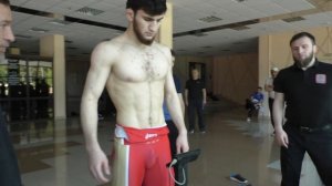 Взвешивание борцов 2022, до 61 кг. СКФО до 24 лет.