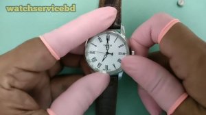 Tissot T033410 B Battery and Belt change #watchservicebd