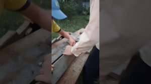 Дом  продолжение. Переделываем высокие грядки под клубнику