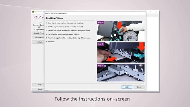QL-120X Tech Support: How to Calibrate the Media смотреть онлайн