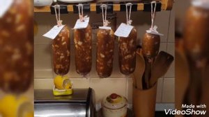 Сыровяленая колбаса по мотивам ЧОРИЗО.