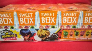 Леди Баг, супер кот и другие герои в распаковке Sweet box. Розыгрыш в конце видео