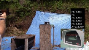 .223 Remington, 55gr FMJ Silver Bear (AS223FMJ) Velocity Test