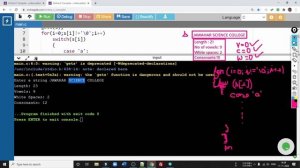 Programming in C | Class 42 | 11-Nov-2020 | Counting Vowels / Pascal's Triangle