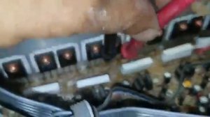 Repair Amplifier Onkyo TX-SR508 standby LED flashing.