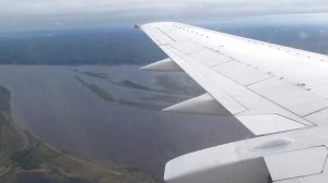 Посадка Москва Ханты Мансийск (Боинг 737 ) июнь 2014