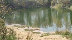 Село Филинское. Мраморное озеро. Октябрь 2024