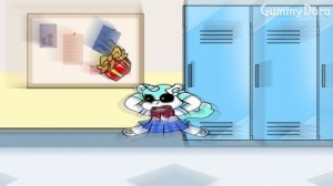 DOGDAY & CATNAP's Sweet Kiss |  Poppy Playtime 3 Animation | CATNAP's Love STORY