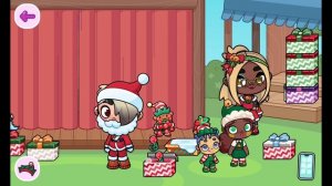 ❄️новогодняя семья в аватар ворлд ❄️