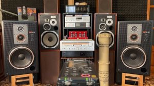 AKAI. ТОПОВЫЙ РЕСИВЕР. ВЕЛЕКОЛЕПНЫЙ ВНЕШНИЙ ВИД. Akai AA-R50 / Sony SS-G5 / オーディオ機器