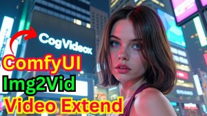 ComfyUI и CogVideoX AI Video Extend с использованием локальных инструментов AI.