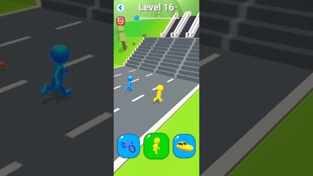 Shape-shifting - Gameplay Walkthrough (Android, iOS) MAX ENERGY POWER - Level 11-20 🧗🏃🚗🚁🛶