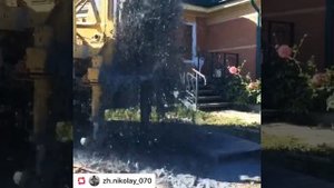 Промывка скважины компрессором