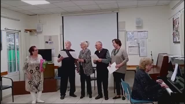 Ансамбль Гармония поздравляет Тамару с юбилеем. 20.02.2024.