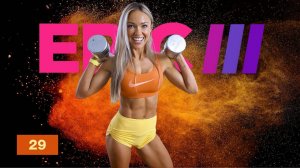 Caroline Girvan - TROJAN TRISETS Full Body Workout - Dumbbells | EPIC III Day 29