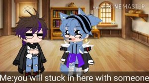 William afton stuck in a room with Henry Emily for 24 hours||gacha glup||GLMM