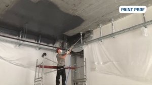Безвоздушный окрасочный аппарат BAOBA ST-800 | Видео работы.