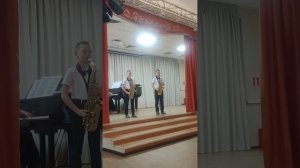 С.Прокофьев."Марш", саксофон