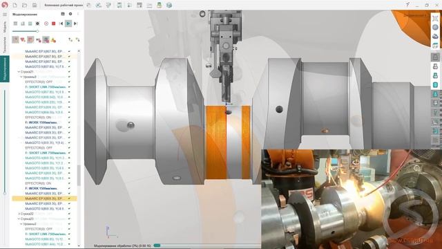СПРУТКАМ. Наплавка на коленвал роботом Kuka KR60 HA